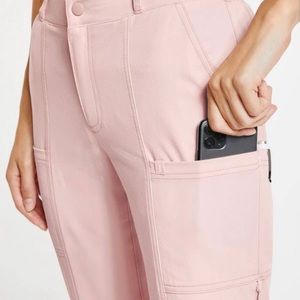 Jaanuu Scrub pants size 2x womens nurse pants blush pink